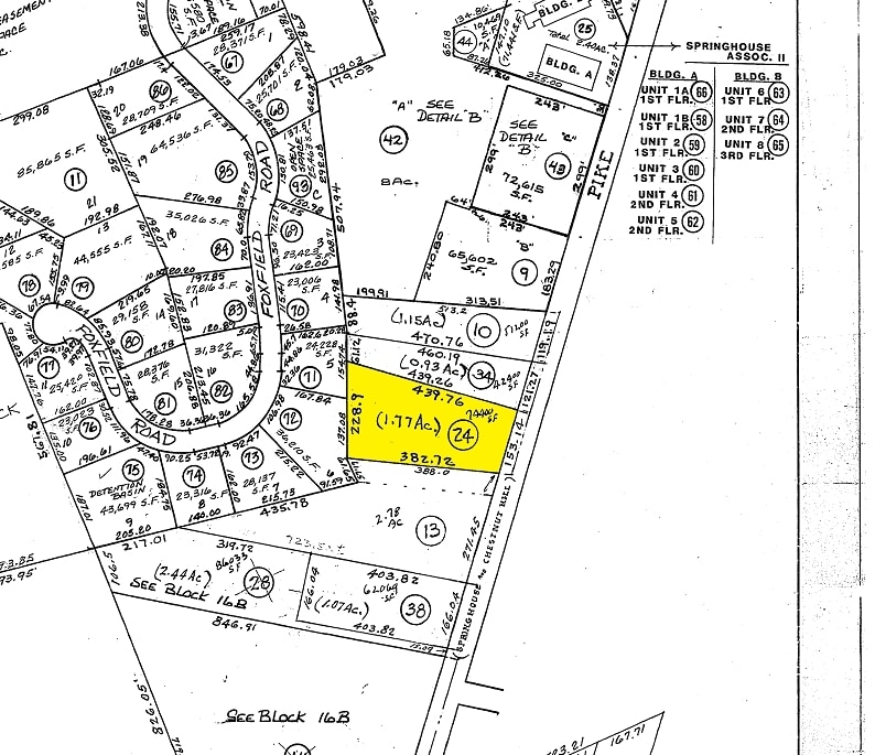 821 N Bethlehem Pike, Lower Gwynedd, PA for sale Plat Map- Image 1 of 6