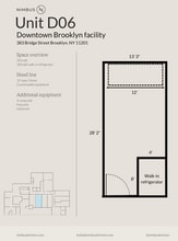 383 Bridge St, Brooklyn, NY à louer Plan d’étage- Image 1 de 1