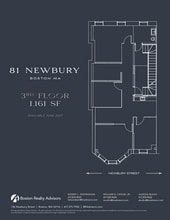 81 Newbury St, Boston, MA for lease Floor Plan- Image 1 of 4