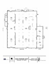 3202 Manor Way, Dallas, TX for lease Site Plan- Image 1 of 1