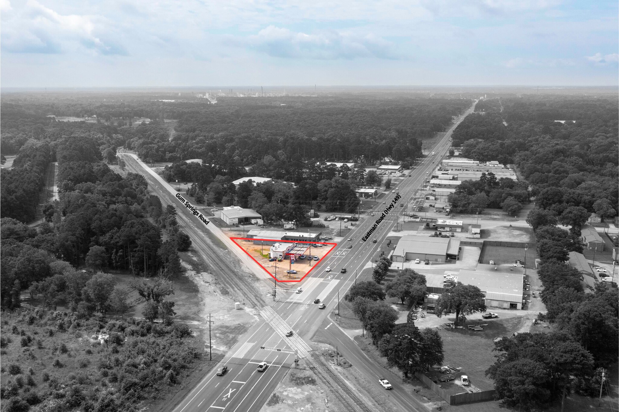 514 S Eastman Rd, Longview, TX à vendre Aérien- Image 1 de 12