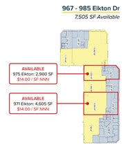 1039-1055 Elkton Dr, Colorado Springs, CO for lease Floor Plan- Image 1 of 1