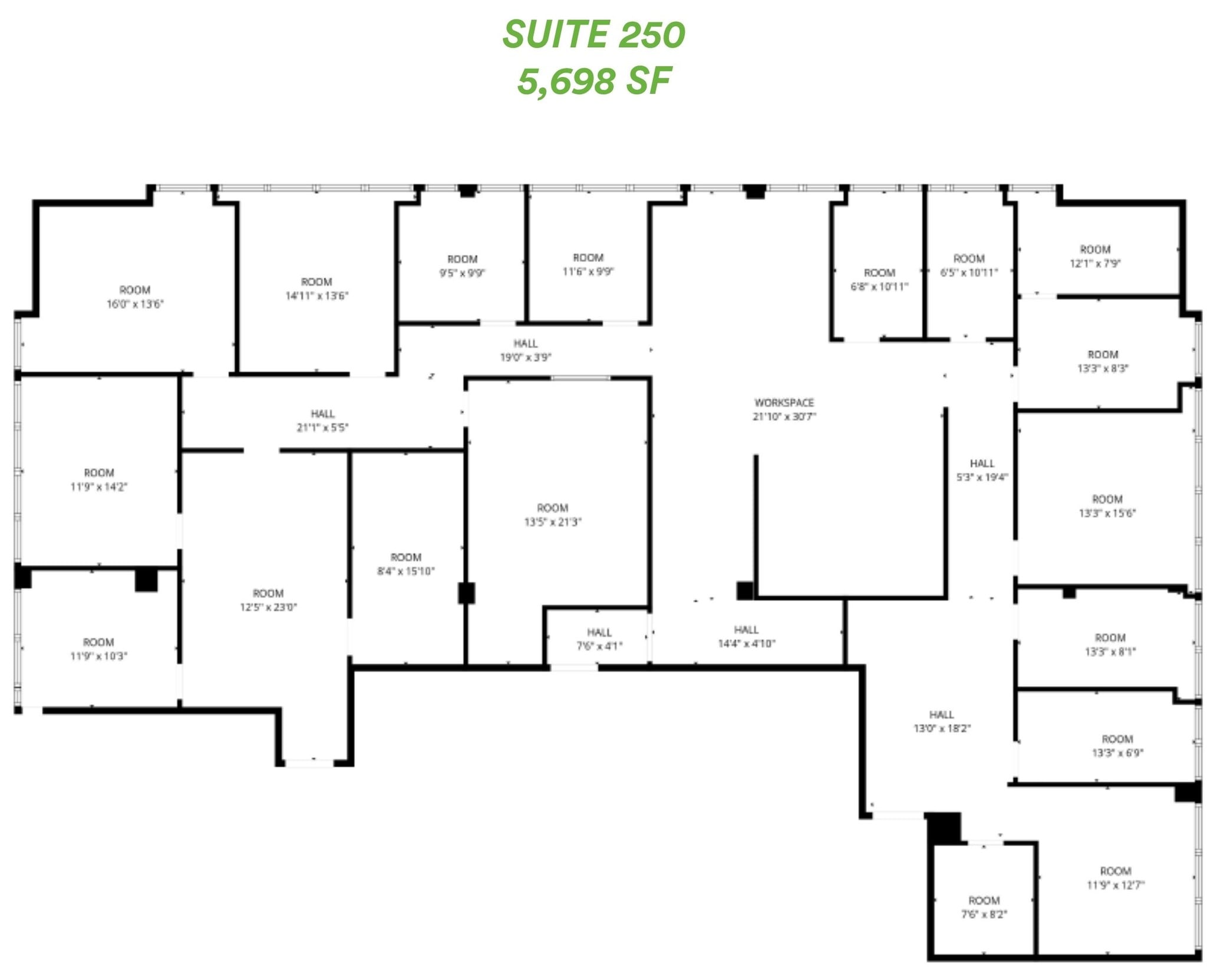 7410 Blanco Rd, San Antonio, TX à louer Plan d’étage- Image 1 de 1