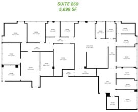 7410 Blanco Rd, San Antonio, TX à louer Plan d’étage- Image 1 de 1