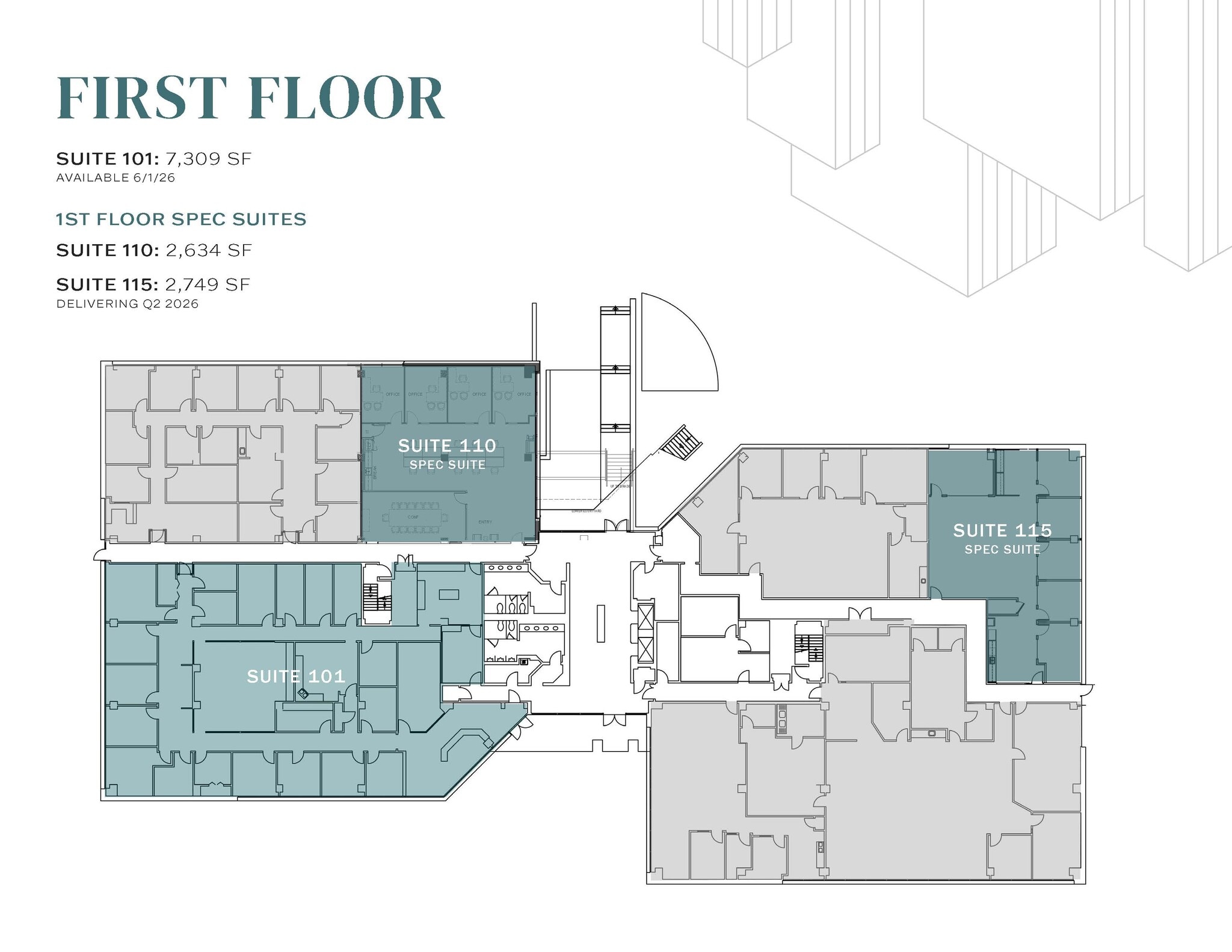 5200 Maryland Way, Brentwood, TN for lease Floor Plan- Image 1 of 1