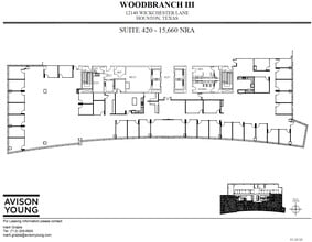 12140 Wickchester Ln, Houston, TX for lease Floor Plan- Image 1 of 2