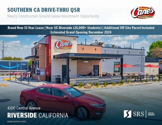 Plus de détails pour 4100 Central Ave, Riverside, CA - Vente au détail à vendre