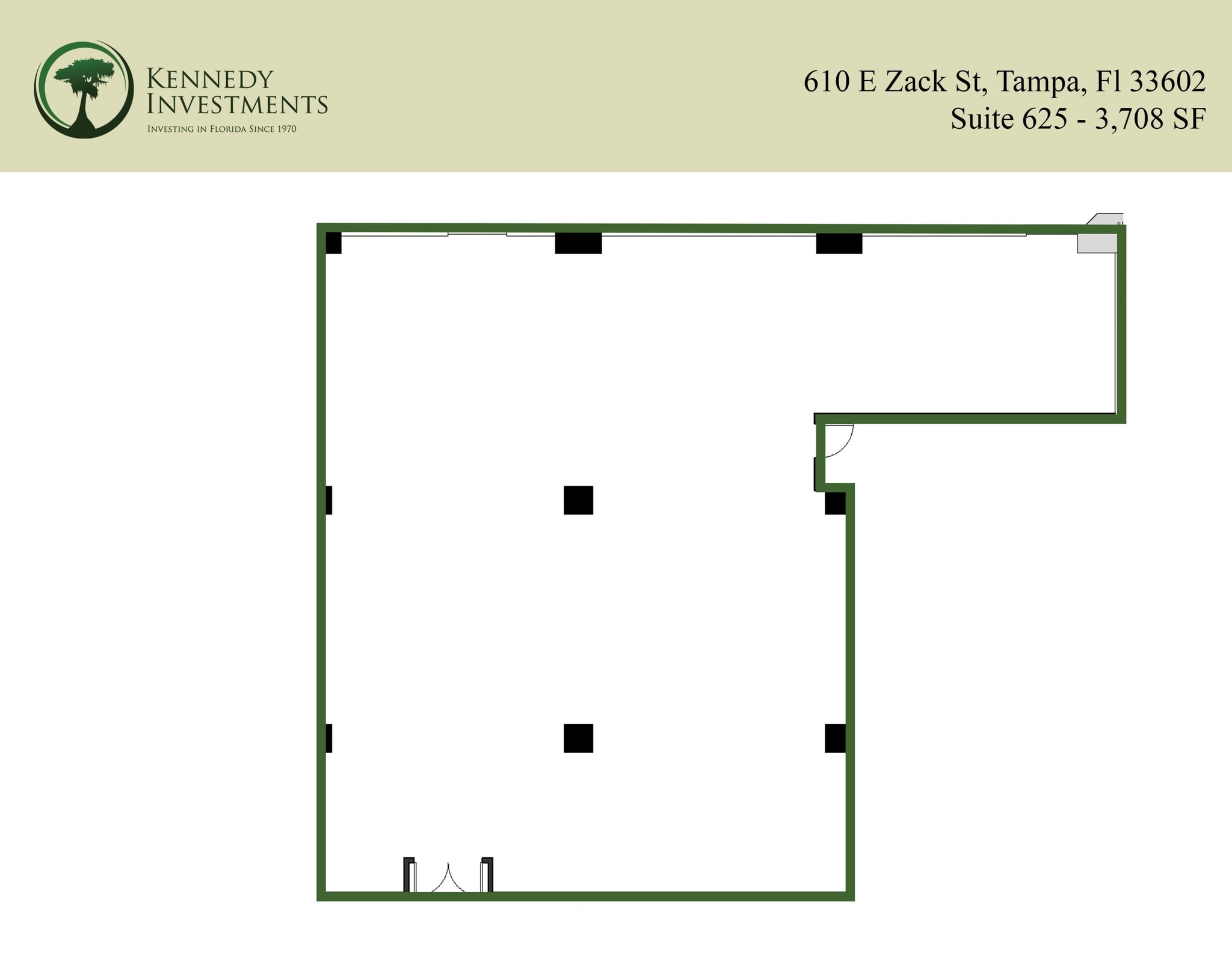 610 E Zack St, Tampa, FL for lease Site Plan- Image 1 of 1