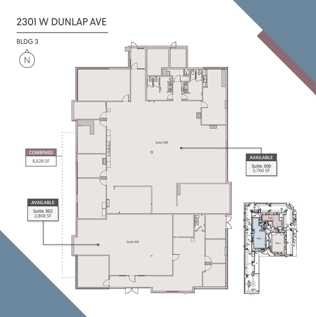 2301 W Dunlap Ave, Phoenix, AZ for lease Floor Plan- Image 1 of 1