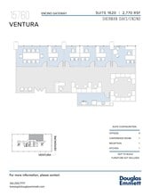 15760 Ventura Blvd, Encino, CA à louer Plan d’étage- Image 1 de 1