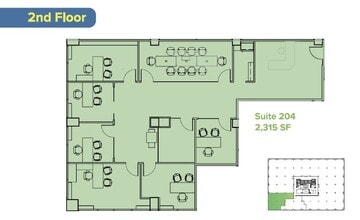 6500 Rock Spring Dr, Bethesda, MD à louer Plan d’étage- Image 1 de 1