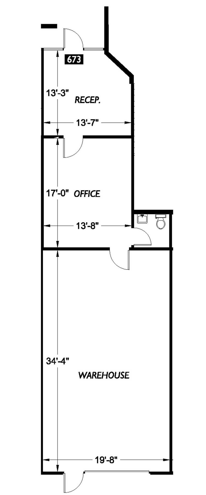 679-699 Strander Blvd, Tukwila, WA à louer Plan d’étage- Image 1 de 1
