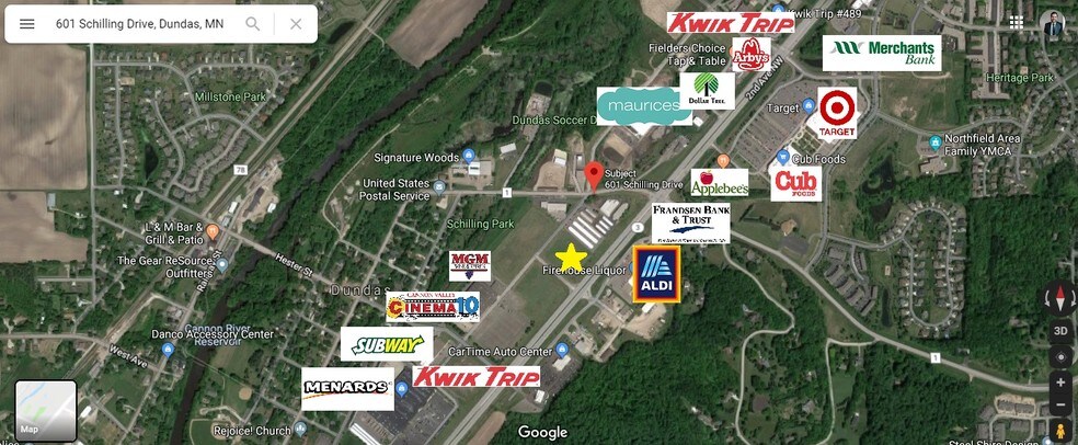 Hester St, Dundas, MN à vendre - Aérien - Image 3 de 4