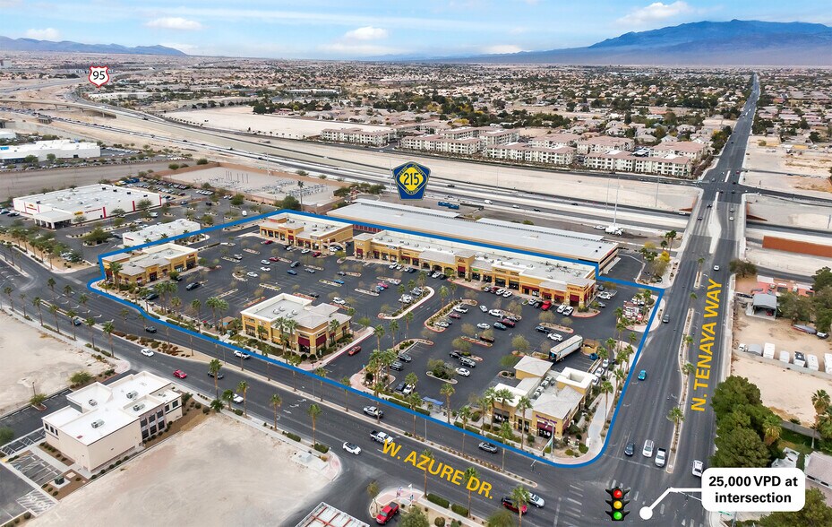 7220-7290 W Azure Rd, Las Vegas, NV à louer - Photo du bâtiment - Image 3 de 9