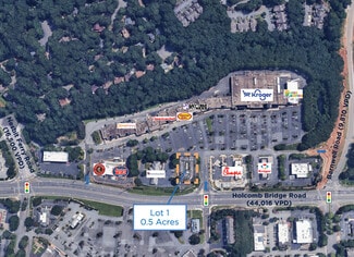 Plus de détails pour 8465 Holcomb Bridge Rd, Johns Creek, GA - Terrain à louer