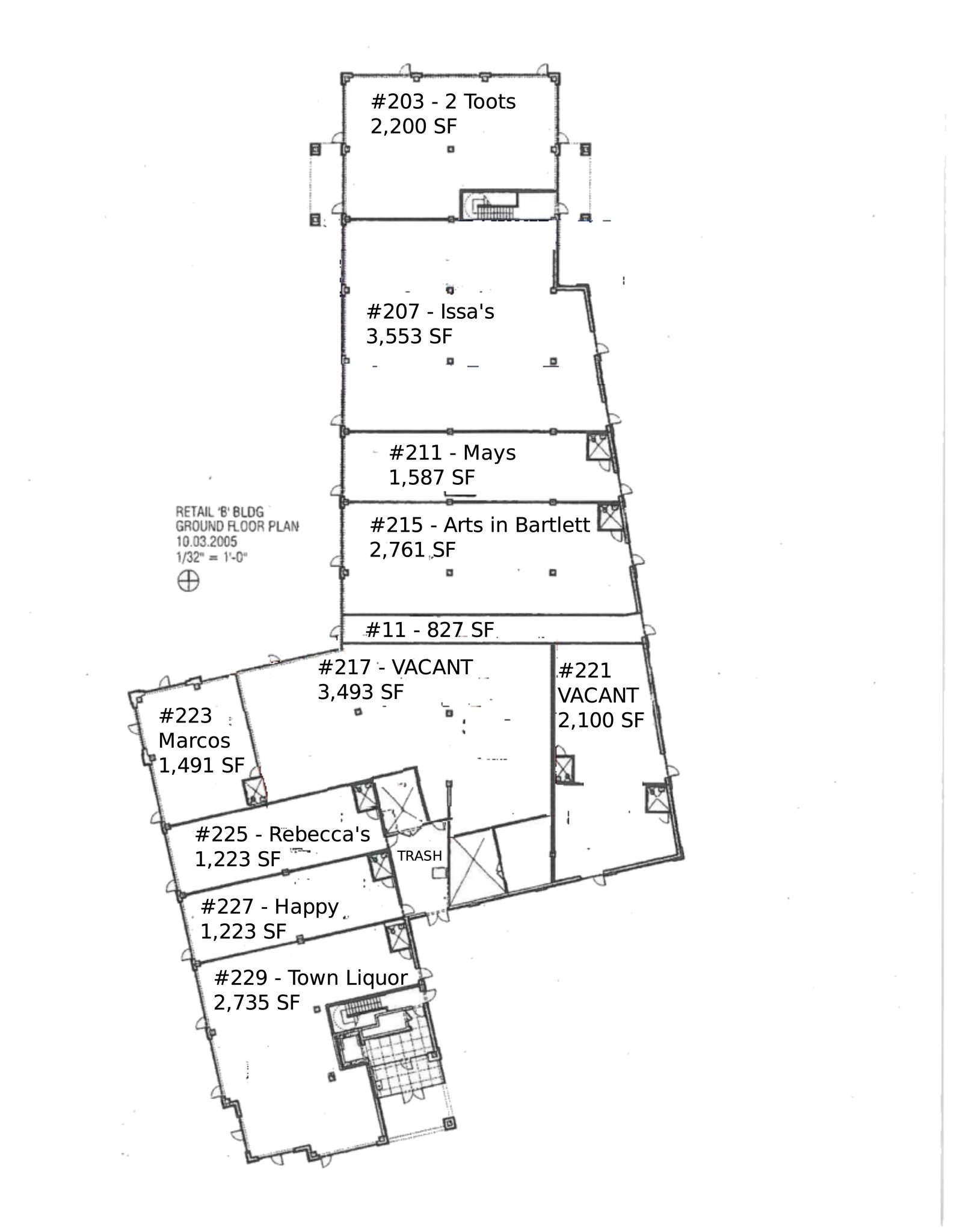 201 S Main St, Bartlett, IL for lease Site Plan- Image 1 of 6