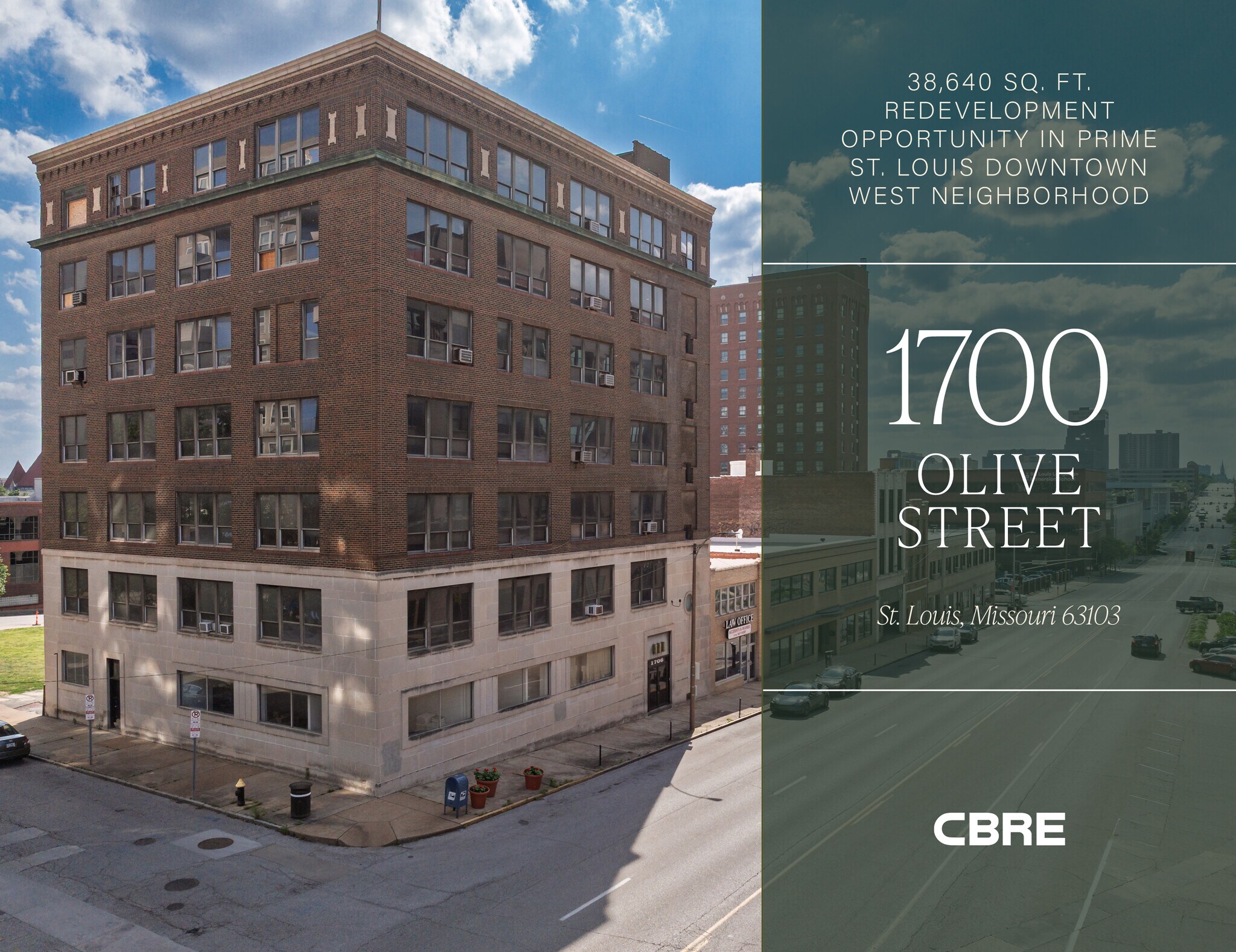 1700 Olive St, Saint Louis, MO à vendre Photo du bâtiment- Image 1 de 42