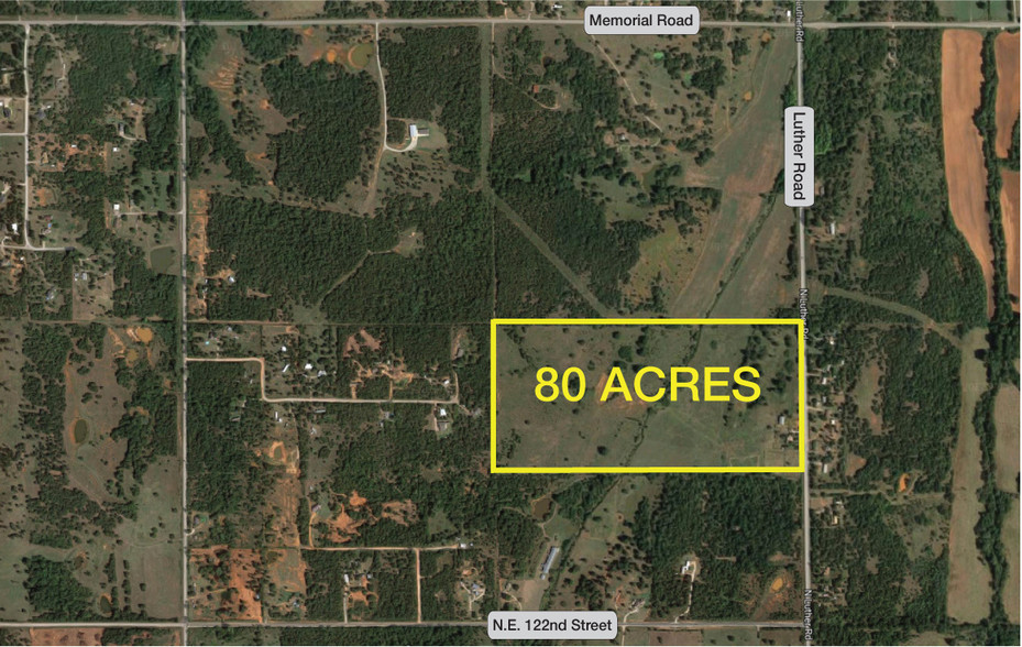 12700 N Luther Rd, Luther, OK for sale - Aerial - Image 1 of 1