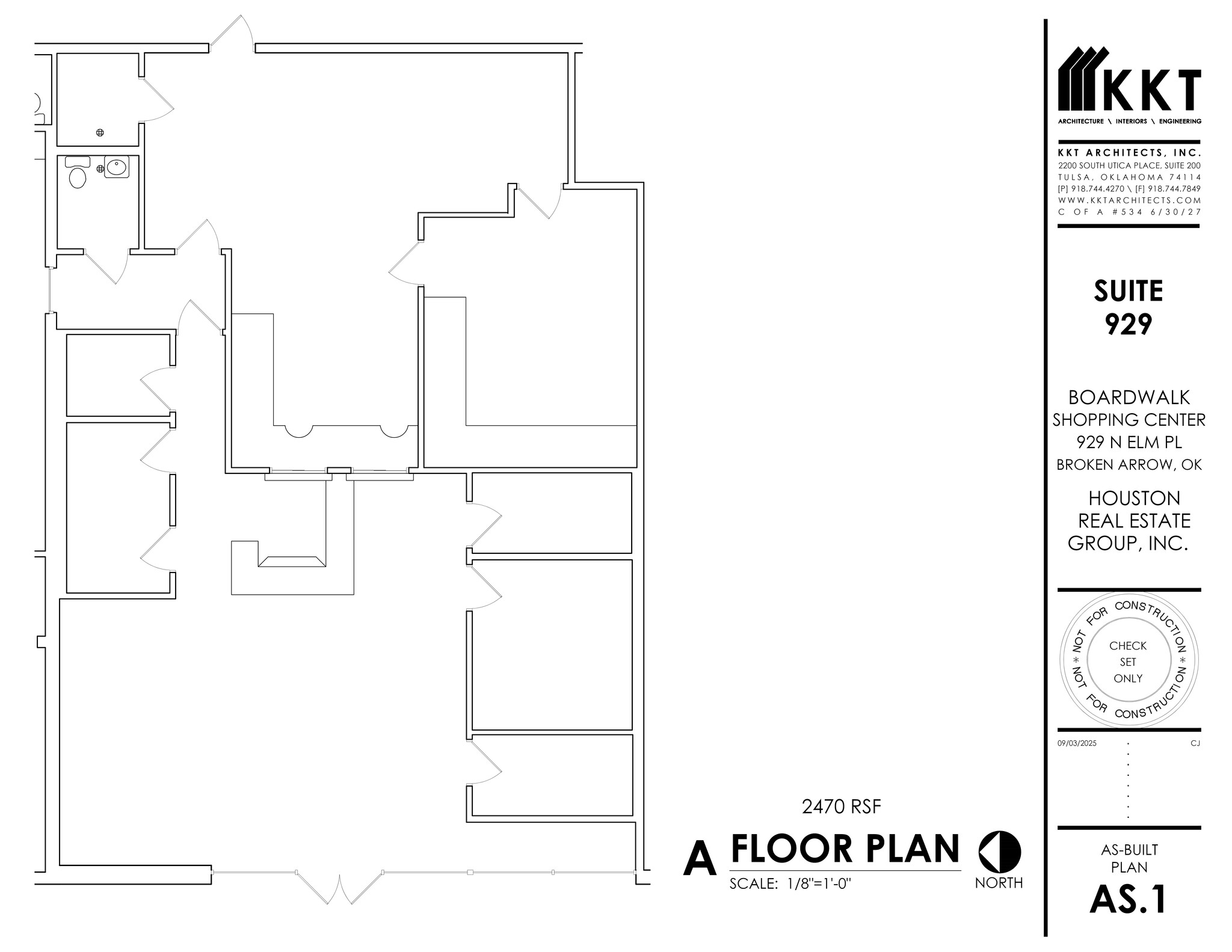 915-1009 N Elm Pl, Broken Arrow, OK for lease Site Plan- Image 1 of 1