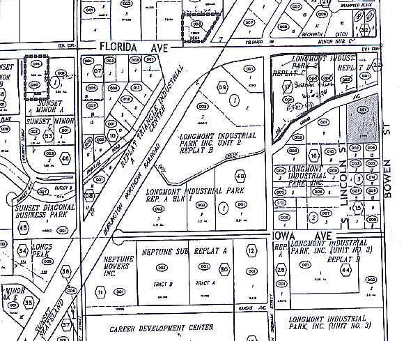711 S Bowen St, Longmont, CO à louer - Plan cadastral - Image 2 de 21