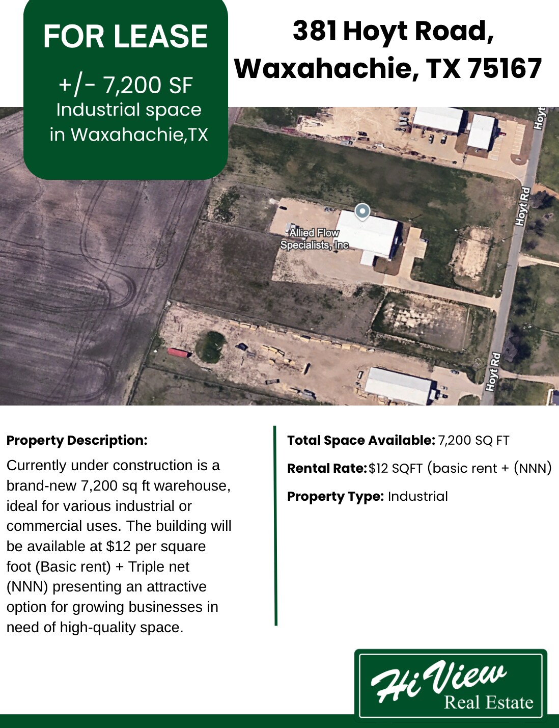 381 Hoyt rd, Waxahachie, TX à vendre Photo du bâtiment- Image 1 de 1