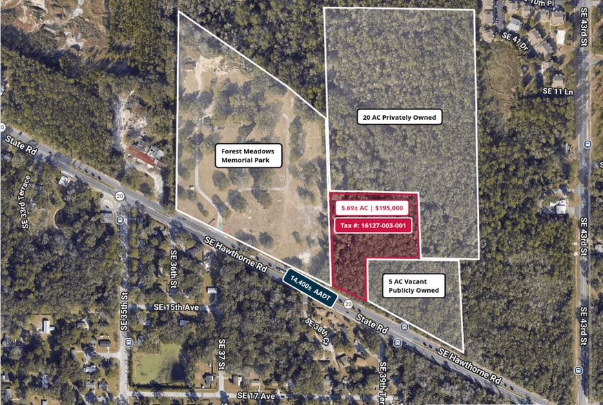 Hawthorne Rd And State Rd 20, Gainesville, FL for sale - Building Photo - Image 1 of 6