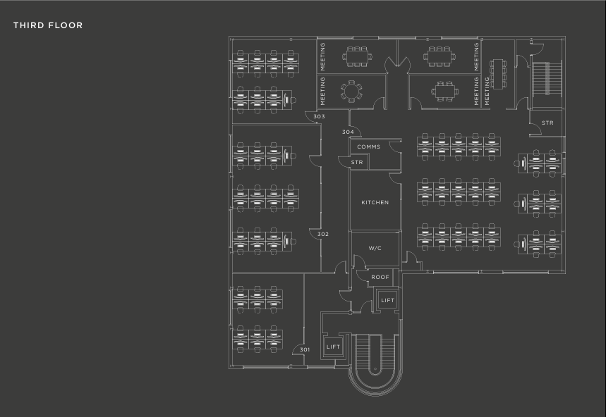 24 E Bridge St, Belfast à louer Plan d’étage- Image 1 de 1