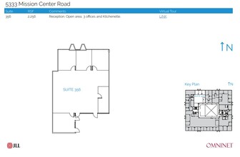 5333 Mission Center Rd, San Diego, CA for lease Floor Plan- Image 1 of 1