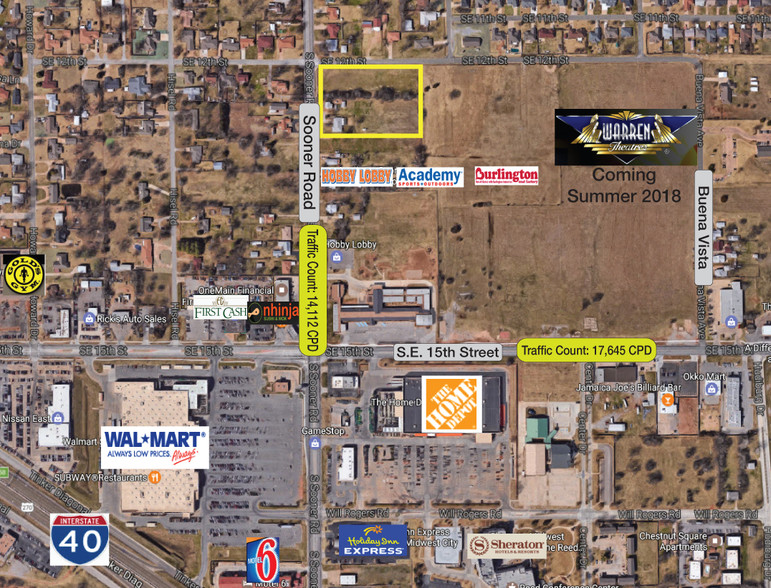 1300 S Sooner Rd, Midwest City, OK for sale - Primary Photo - Image 1 of 1