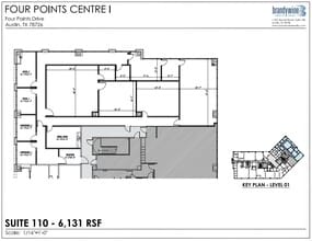 11305 Four Points Dr, Austin, TX for lease Floor Plan- Image 1 of 1