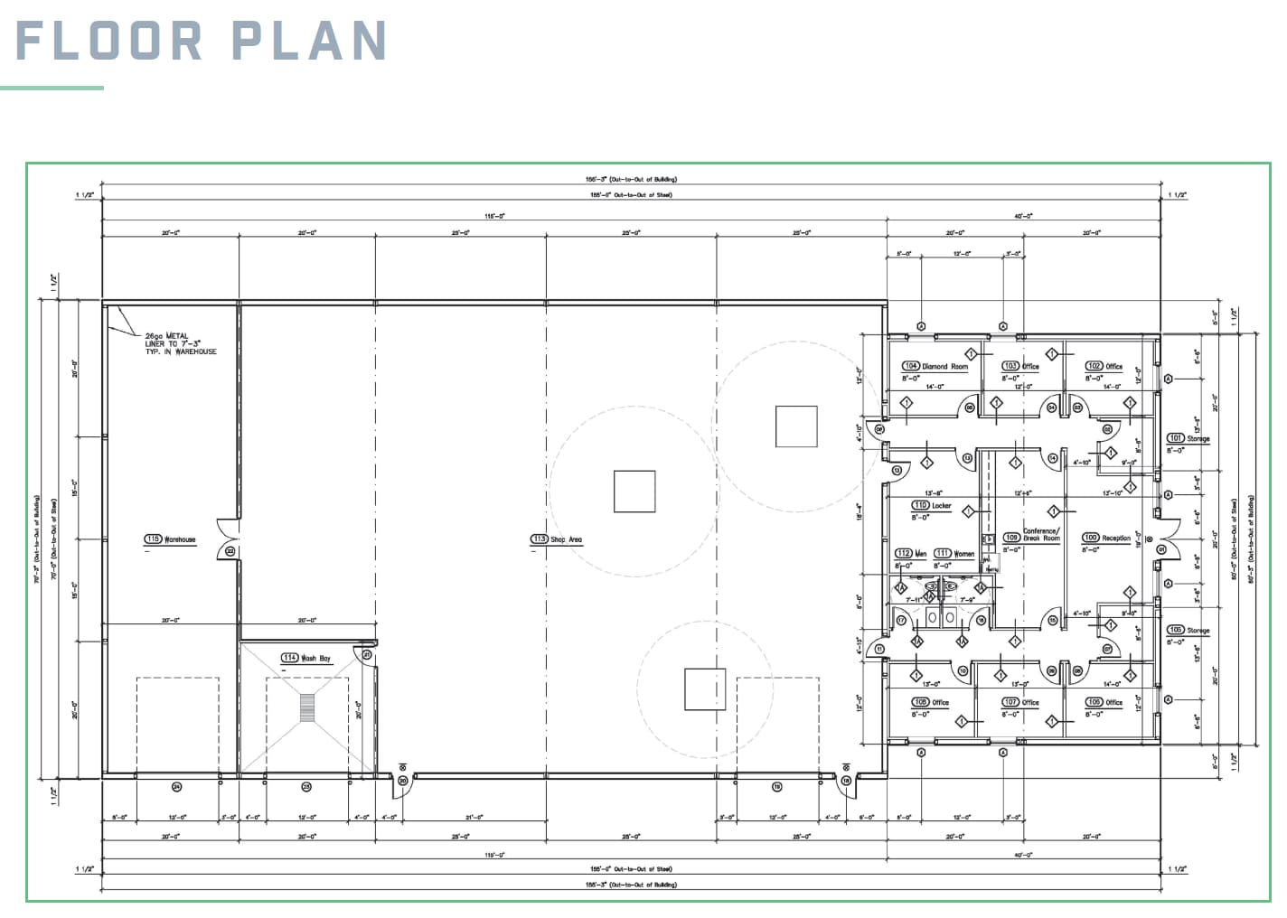 3140 Melcat Dr, Oklahoma City, OK for lease Floor Plan- Image 1 of 1