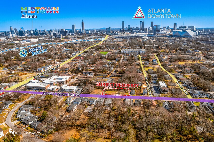 233 Joseph E Lowery Blvd NW, Atlanta, GA à vendre - Photo du bâtiment - Image 2 de 15