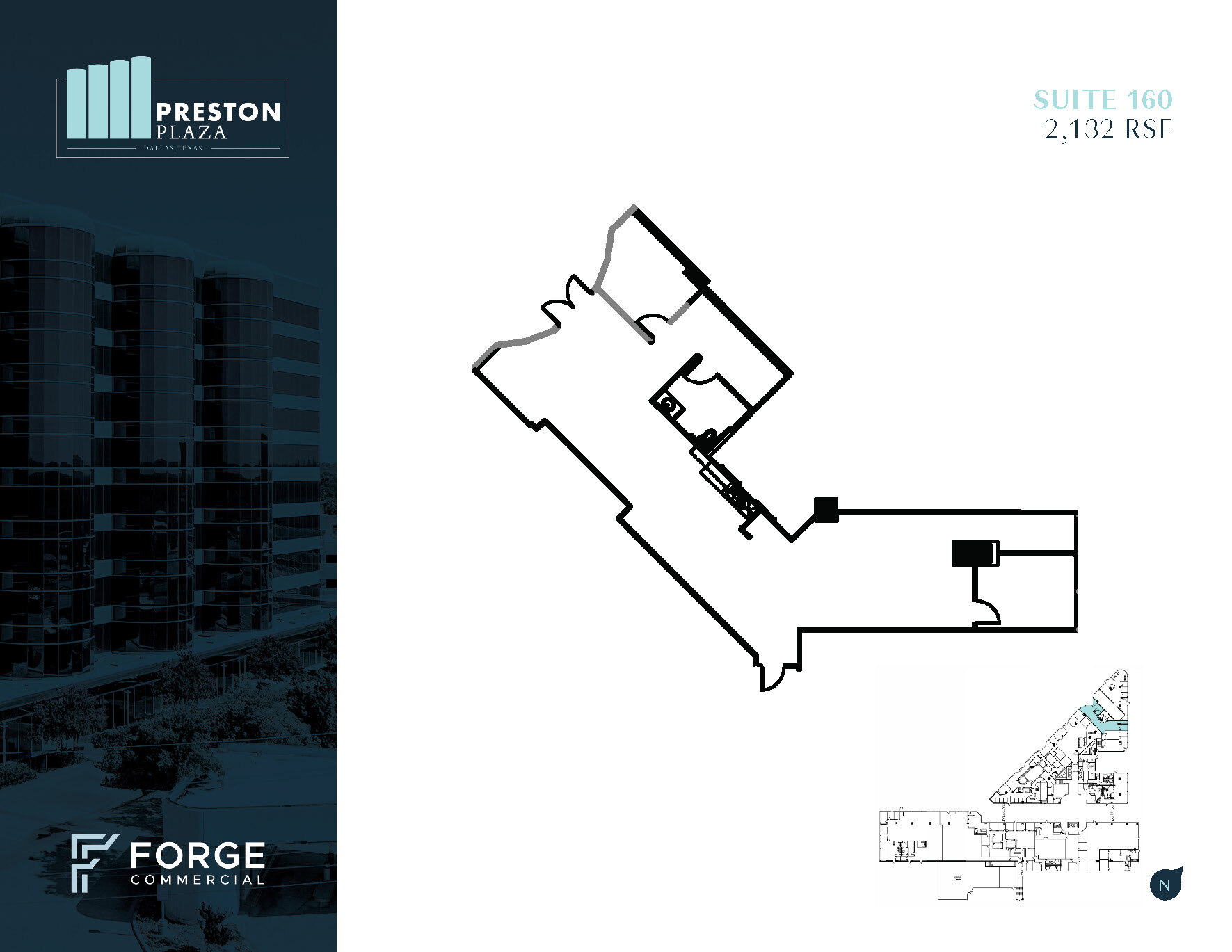 17950 Preston Rd, Dallas, TX for lease Floor Plan- Image 1 of 1