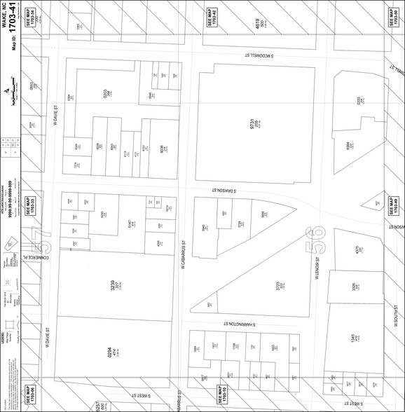 520 S Harrington St, Raleigh, NC à louer - Plan de site - Image 2 de 2