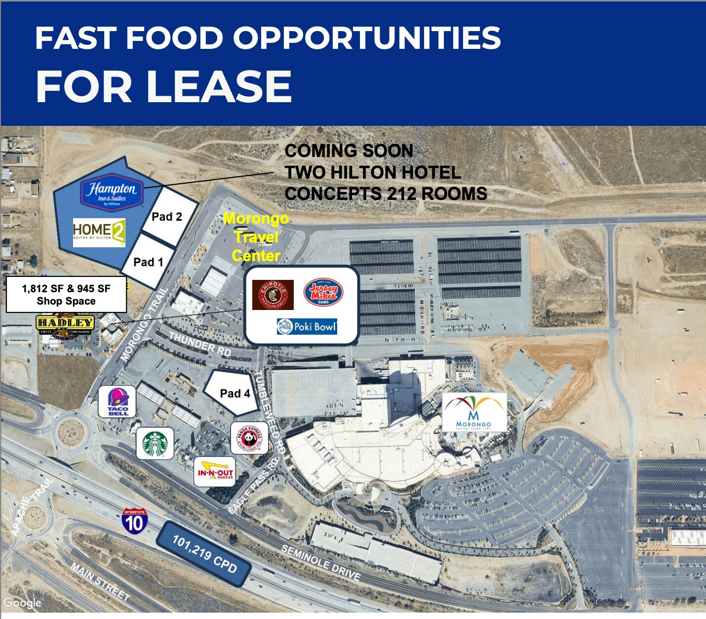 Morongo Trl, Cabazon, CA for lease Primary Photo- Image 1 of 3