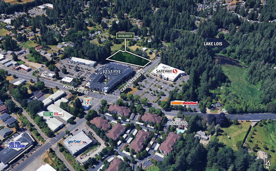 905 Carpenter Rd, Lacey, WA for sale - Aerial - Image 2 of 4