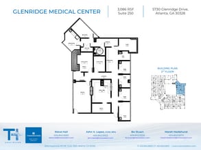 5730 Glenridge Dr NE, Atlanta, GA à louer Plan d’étage- Image 1 de 2