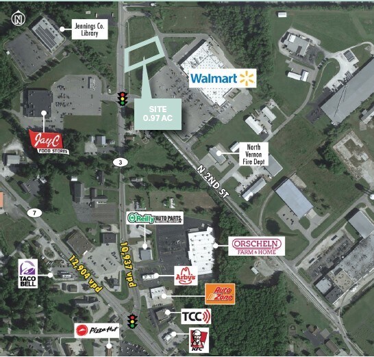 2410 N State Highway 3, North Vernon, IN à vendre - Photo du bâtiment - Image 1 de 1