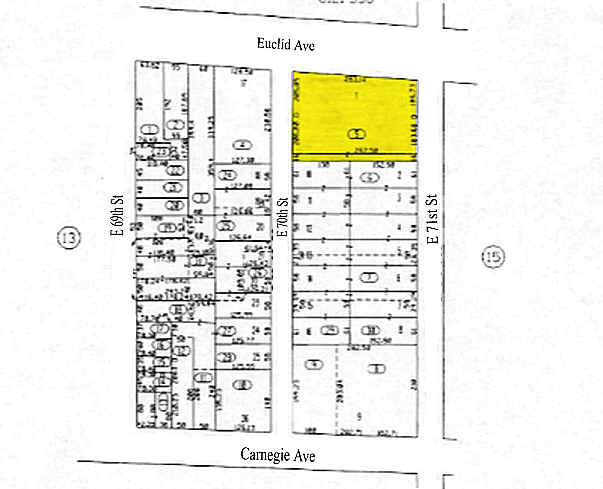 7012 Euclid Ave, Cleveland, OH à vendre - Plan cadastral - Image 1 de 15