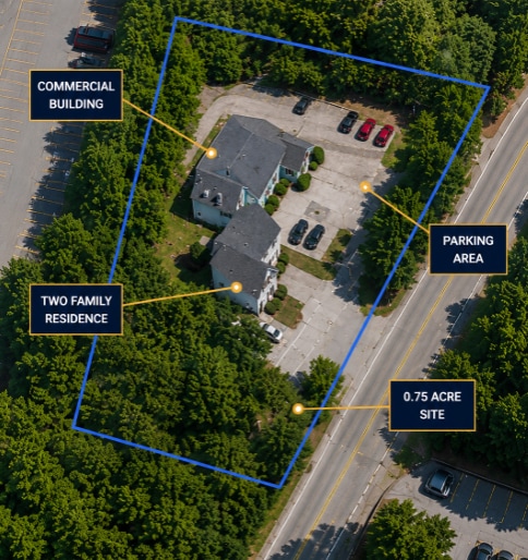 335-337 Acton Rd, Chelmsford, MA for sale - Building Photo - Image 2 of 2