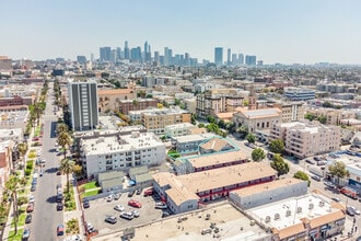 2961 W 8th St, Los Angeles, CA - Aerial map view