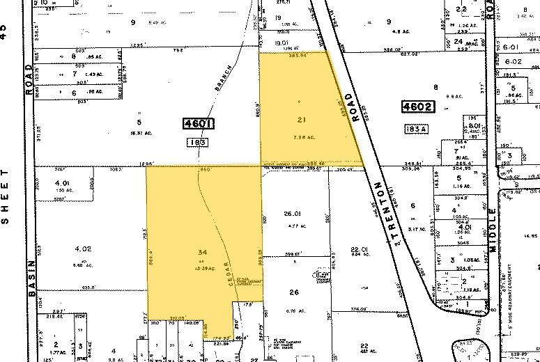 55 Route 206, Hammonton, NJ à vendre Plan cadastral- Image 1 de 3