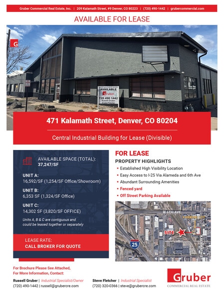 471 Kalamath St, Denver, CO for lease - Building Photo - Image 1 of 7