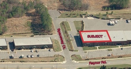 5305-5311 Raynor Rd, Garner, NC - AERIAL  map view - Image1