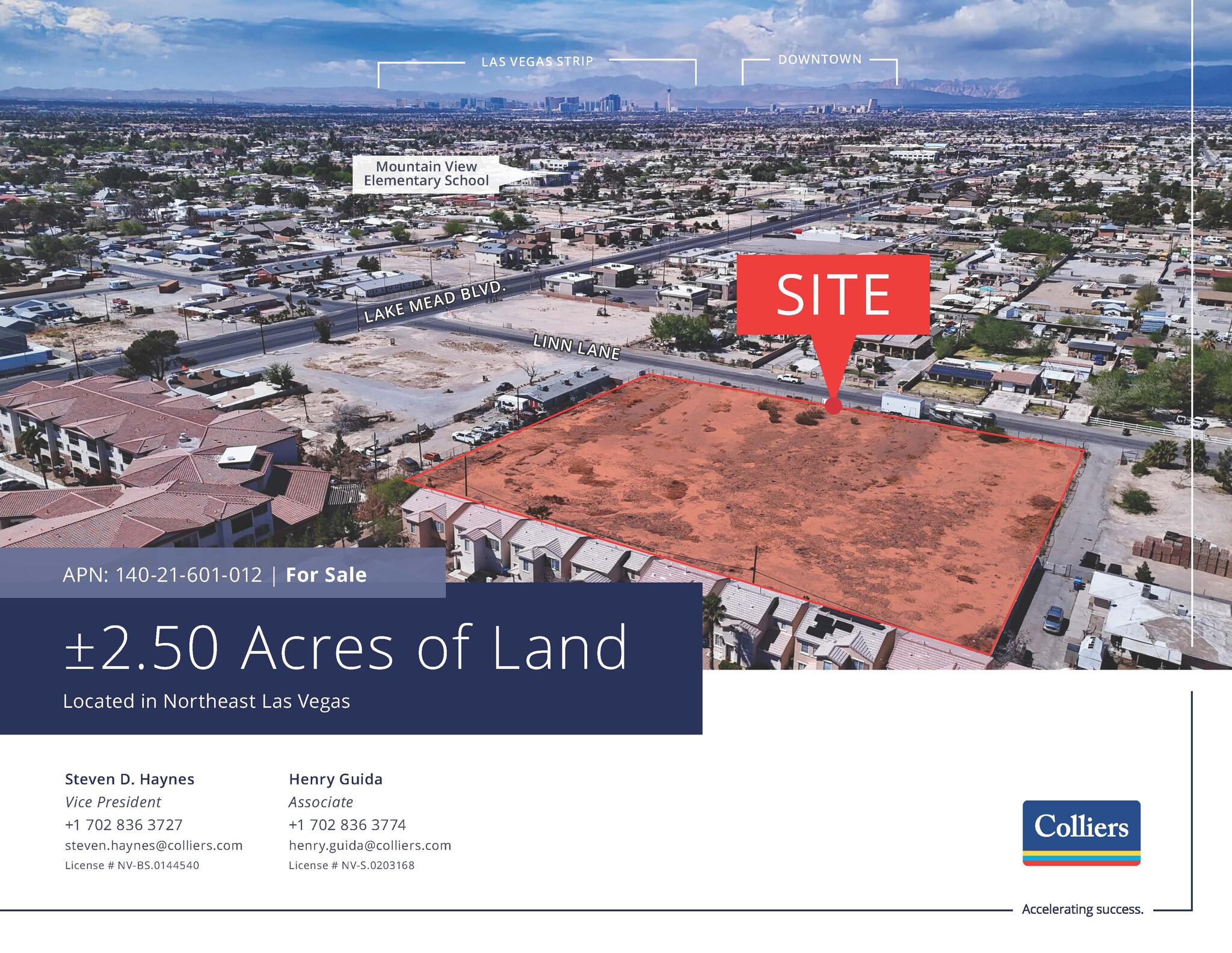 E Lake Mead & Linn Ln, Las Vegas, NV for sale Building Photo- Image 1 of 6