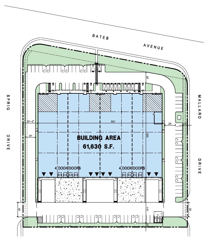 2520 Bates Ave, Concord, CA for lease Floor Plan- Image 1 of 1