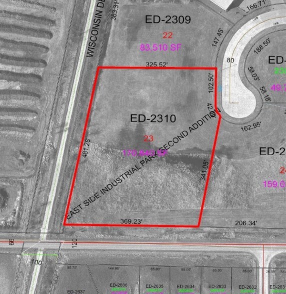 701 Millennium Ct, De Pere, WI à vendre - Aérien - Image 3 de 5