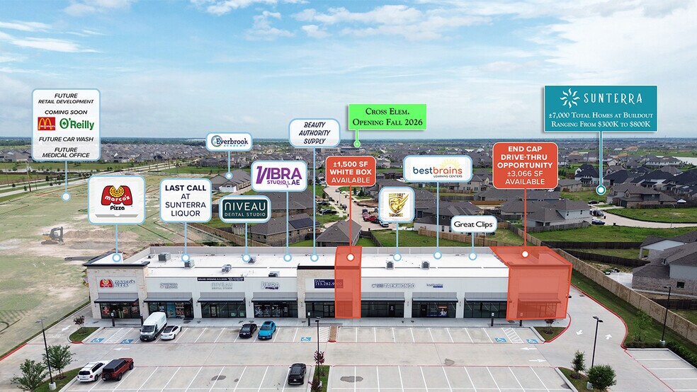 NEC Stockdick Rd and Bartlett Rd, Katy, TX à louer - Photo du bâtiment - Image 1 de 2