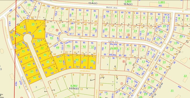 Plus de détails pour Camelot Circle, Talladega, AL - Terrain à vendre