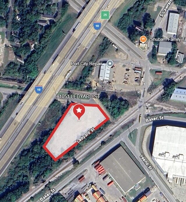 Plus de détails pour 1051 Ledyard St, Mobile, AL - Terrain à louer